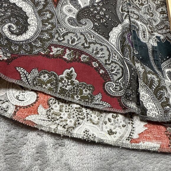 Vintage Wrangler Mens 16x35 Western Cowboy Shirt Paisley Brushpopper Made USA - Picture 4 of 7